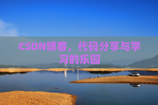 CSDN博客,代码分享与学习的乐园